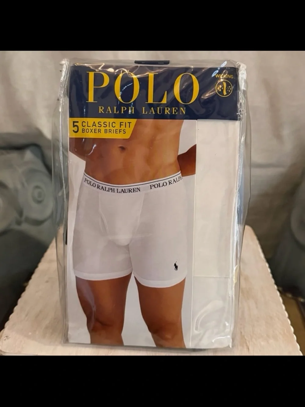 ⚡️⭐️Polo Ralph Lauren Classic Fit Boxer Briefs - Medium - 3 Briefs Only